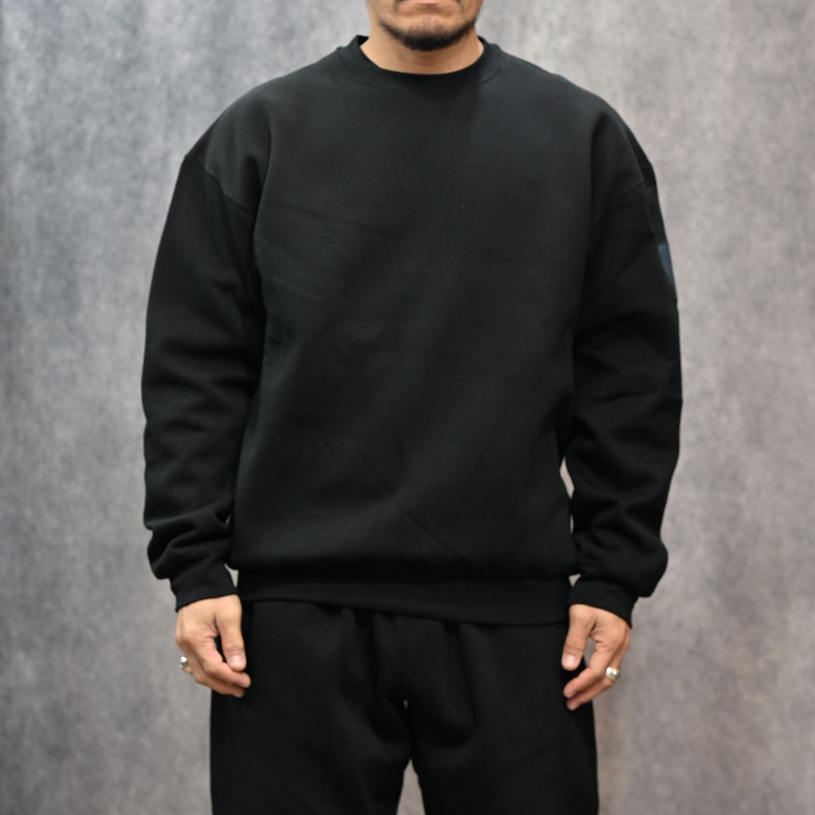 EXCHANGE SERVICE SWEAT SHIRT （BLACK） / エクスチェンジ スウェットトレーナー （ブラック） 9252-CS81