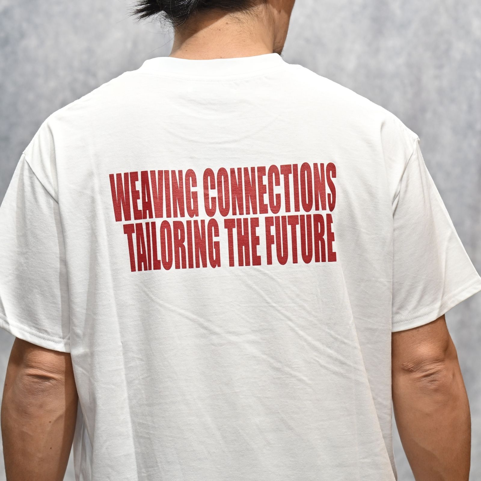 × YUKI TANAKA Photo Print T-SH （WHT）フォトプリント Tシャツ （ホワイト）｜YT-MND-08