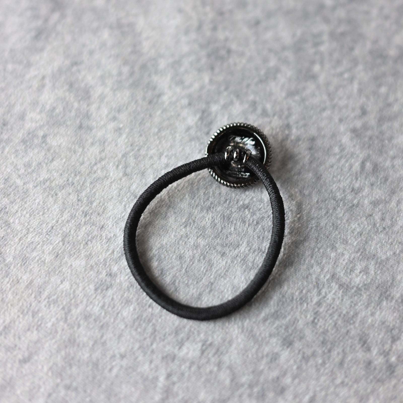 The Line ヘアーゴム （BLACK / ブラック）T-029