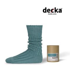 Cased Heavyweight Plain Socks -3rd Collection- (CADETBLUE) | 専用ケース付き 厚手 靴下・ソックス