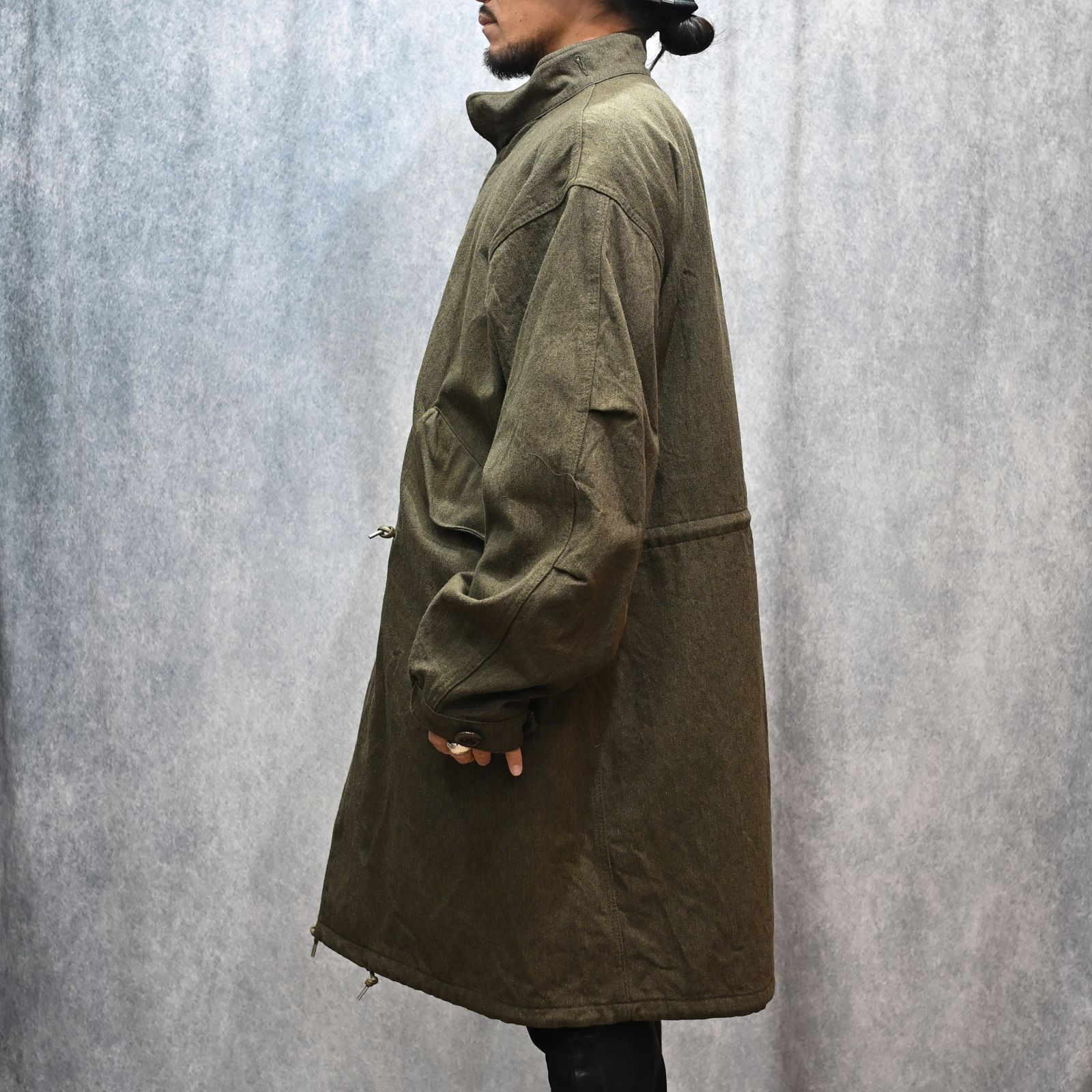 Shrunk Wool Balmacaan CT （KHA）｜モッズコート｜2510-9003