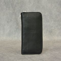 GUIDI ゴートタンニン ラウンド財布 (BLACK / ブラック) / 890-03