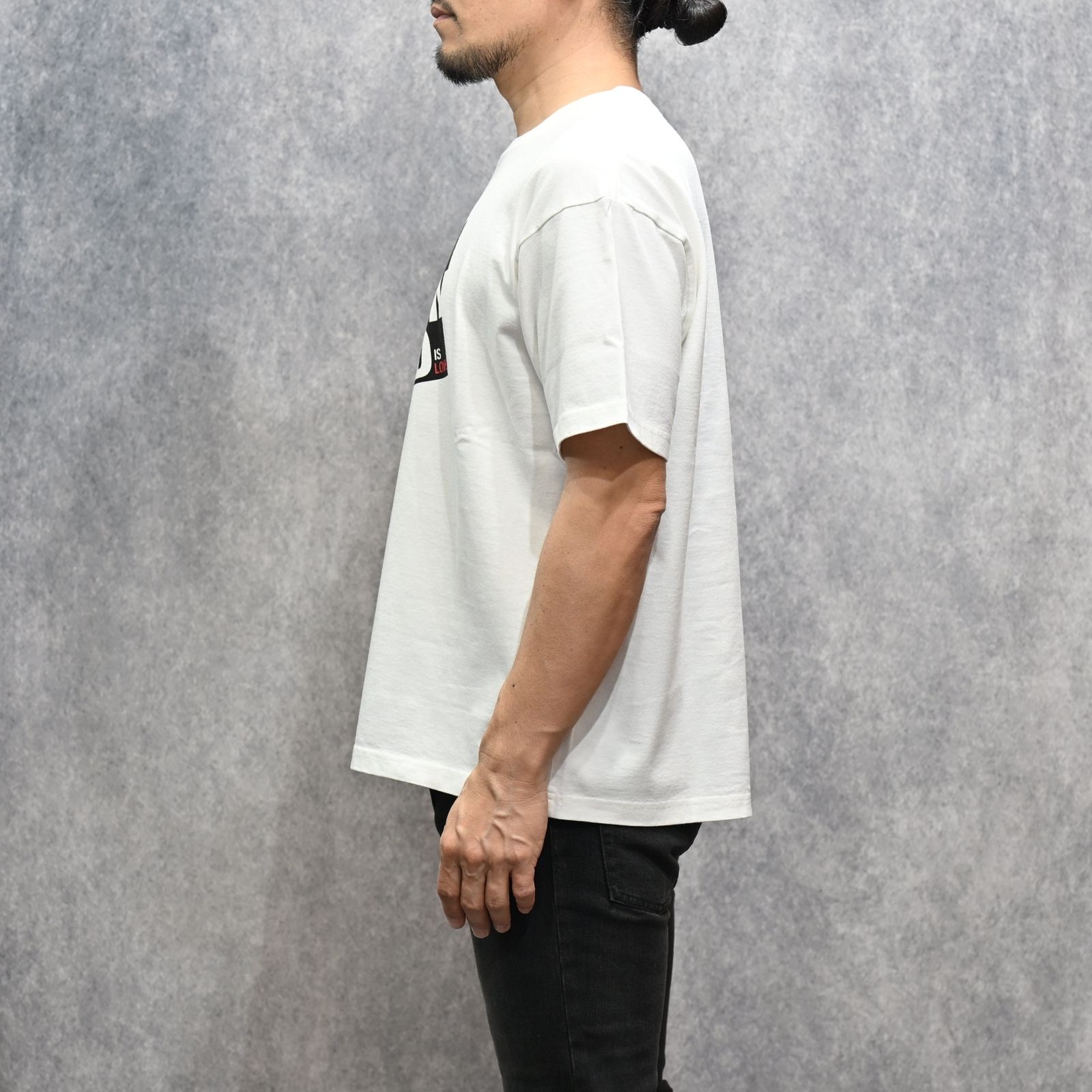 All You Need is Love Tee （WHT） ｜プリントTシャツ (ホワイト)｜2604-4004