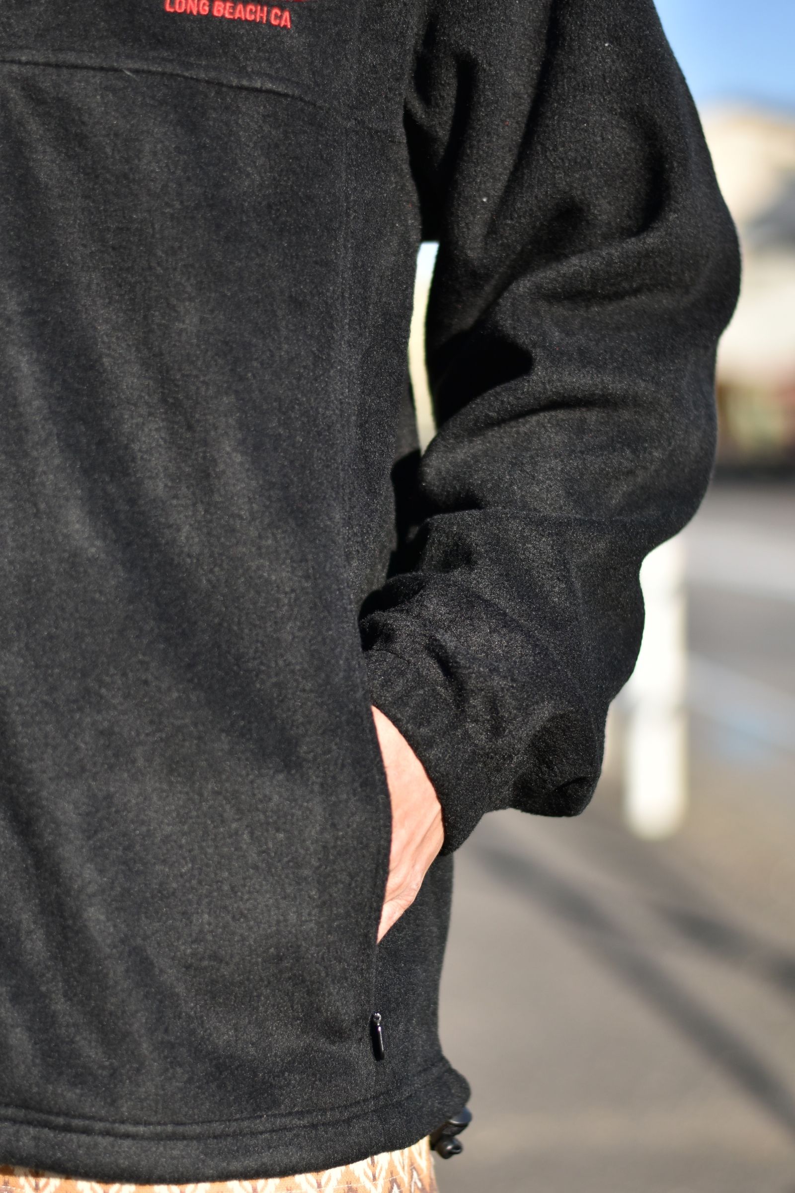 CUTRATE LOGO FULL ZIP FLEECE (BLACK) | chord online store