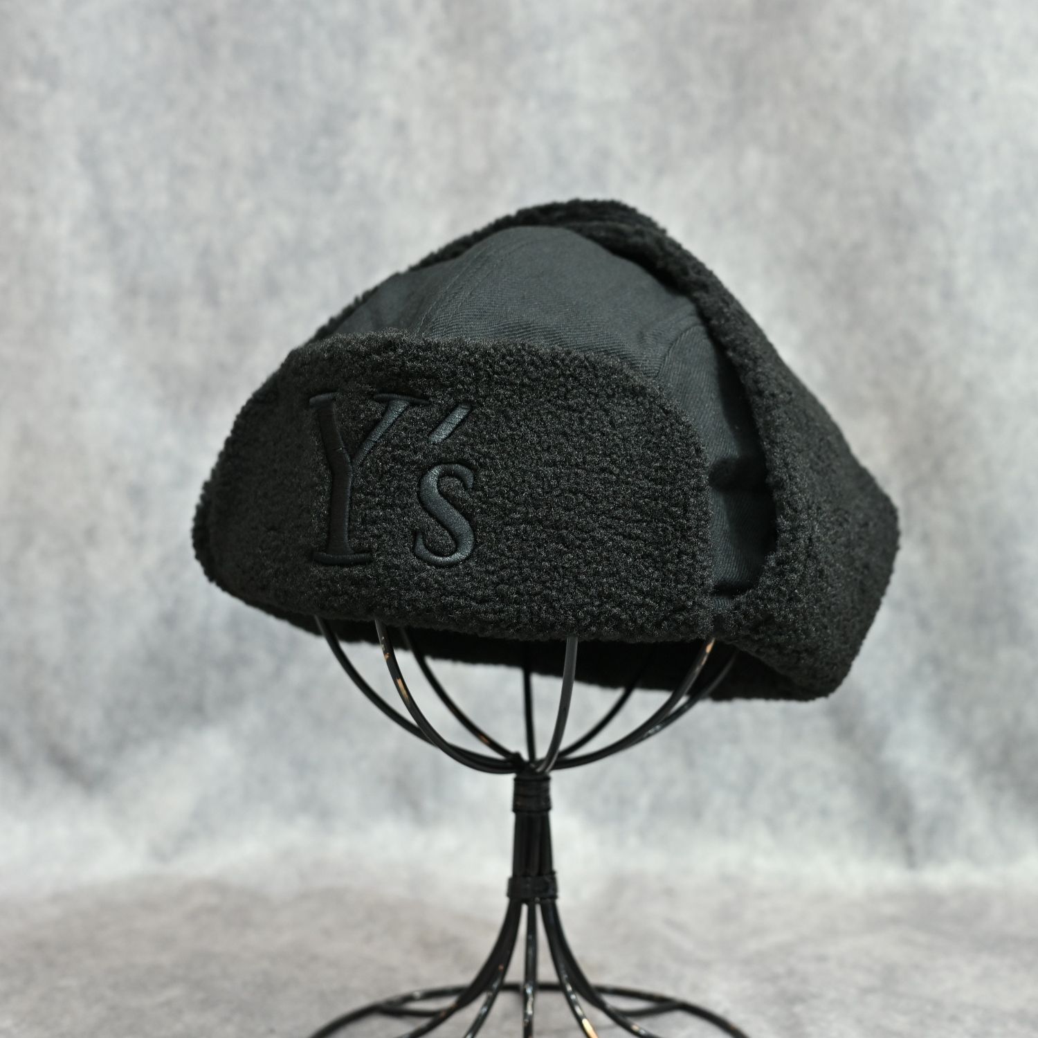 Y's × New Era TRAPPER （Black）｜トラッパー｜YYV-H24-195-1