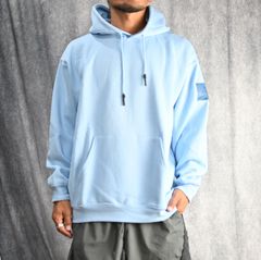 HOODED SWEATSHIRT （L.BLUE） / フーディー スウェット （ライトブルー）