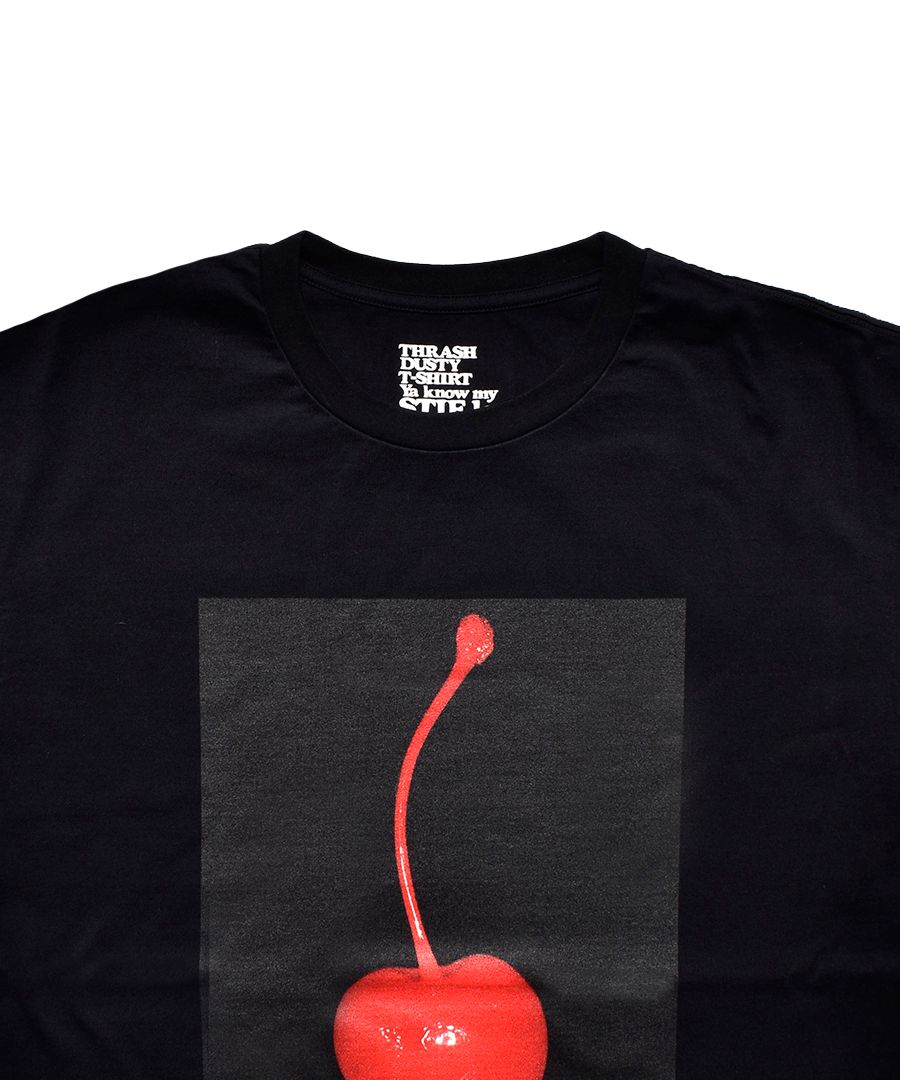 MINEDENIM - Carlijn Jacobs × Stie-lo Cherry T-SH （BLACK
