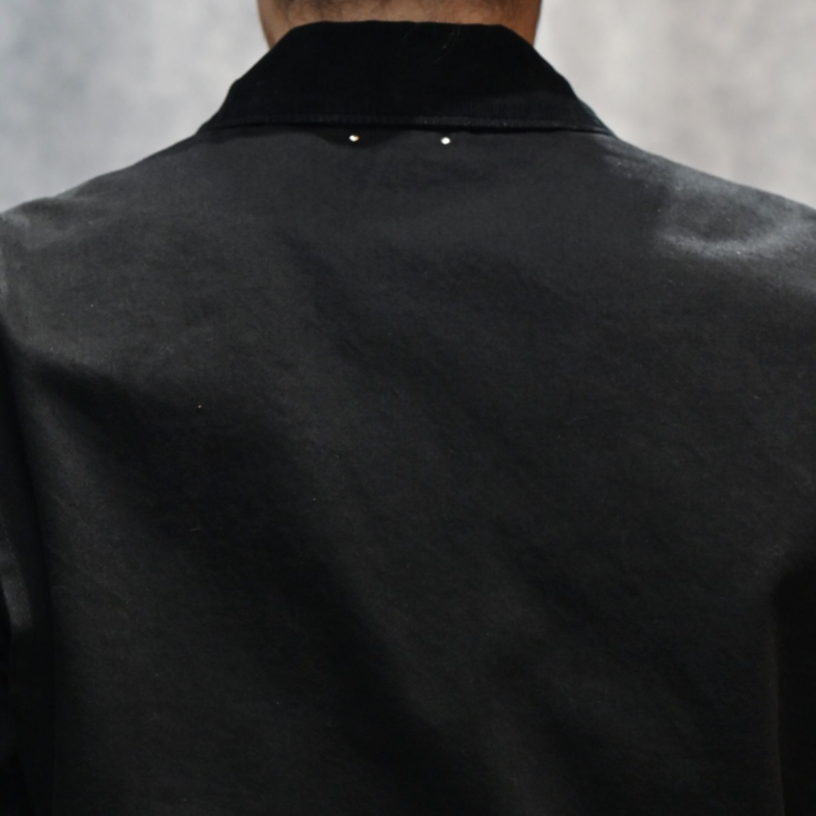 × M&M CUSTOM PERFORMANCE Black Denim Detroit Jacket （BLK）｜× エムアンドエムカスタムパフォーマス ブラックデニム デトロイトジャケット｜MND-MM81