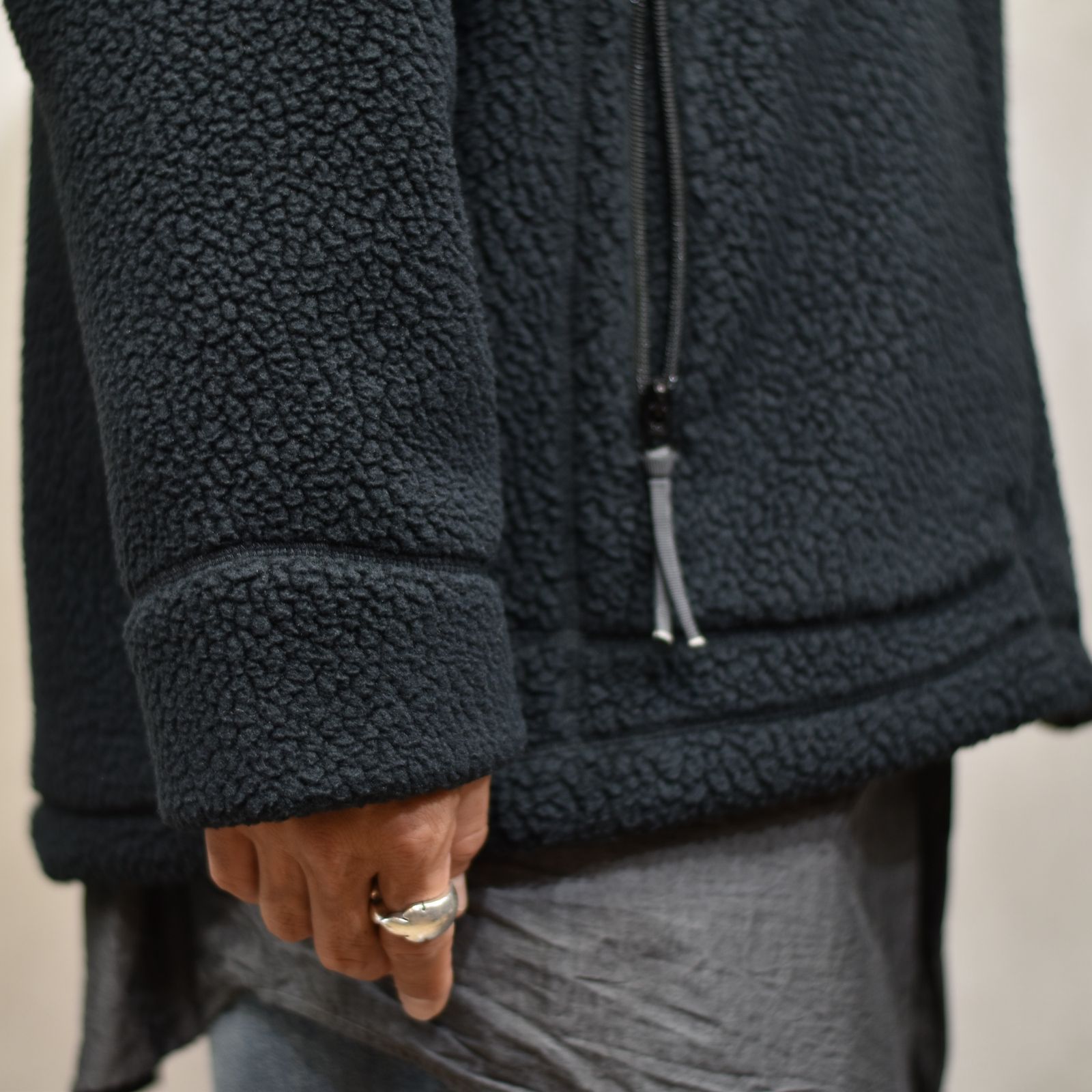 FLEECE ZIP CARDIGAN （POLARTEC）