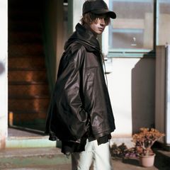 サイドジップベンツCWUジャケット / LB24AW-BL01-EMBLTH (BLACK)