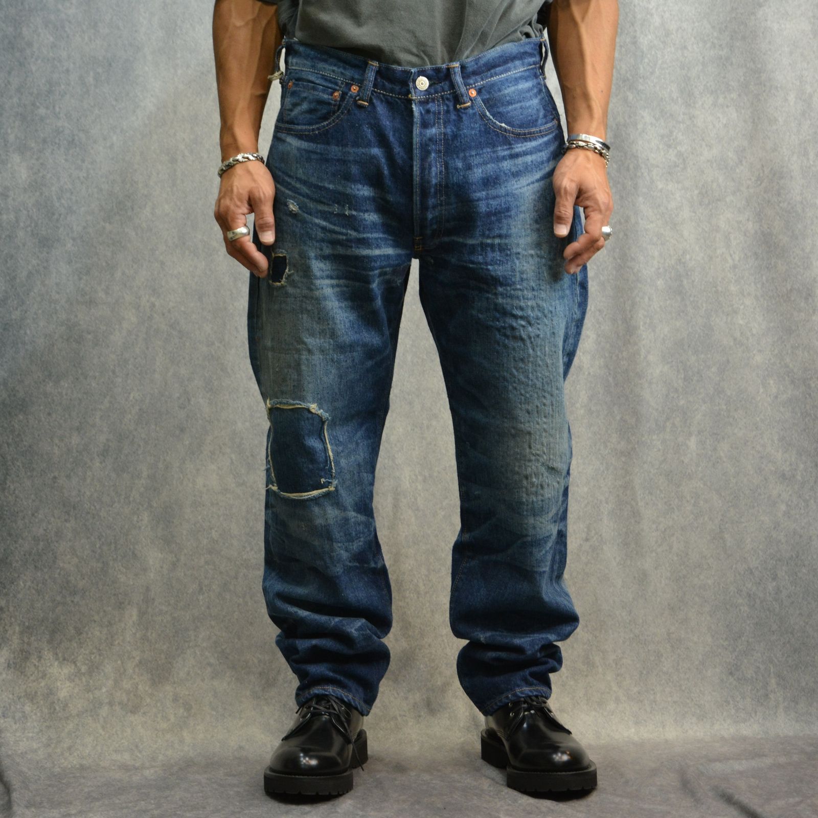 #033 LV 60’s JEANS （INDIGO） / デニムパンツ ヴィンテージ加工 （インディゴ）