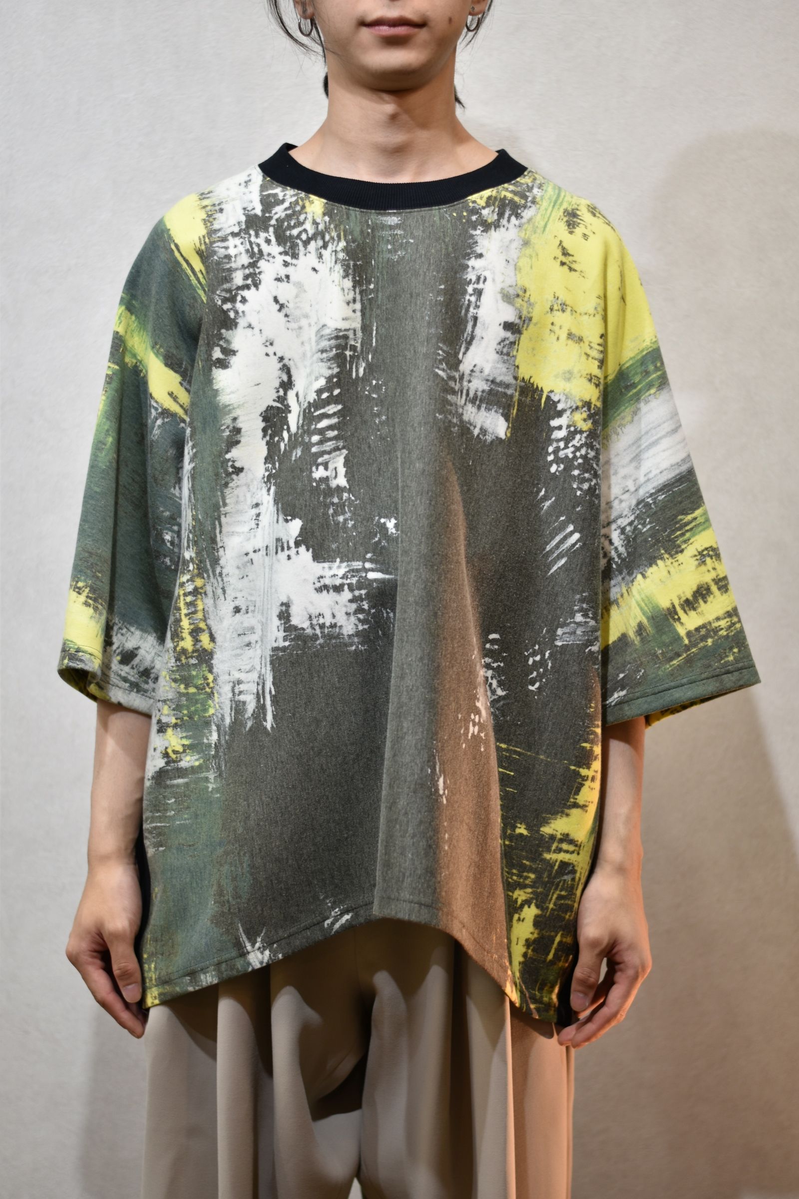 ドルマントップス / LB22SS-TE06-BD (YELLOW MARBLING)
