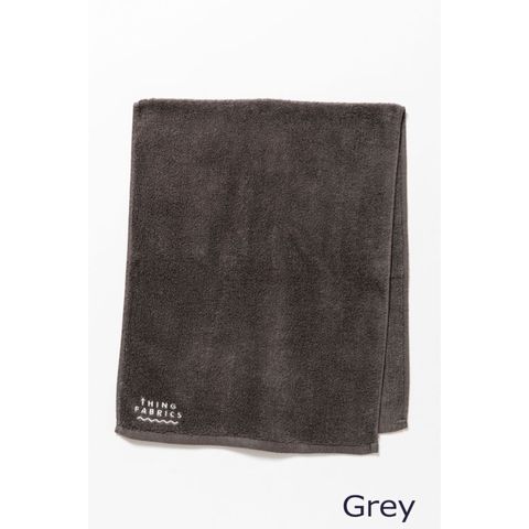 シングファブリックス フェイスタオル (グレー) | TIP TOP 365 Face Towel (Grey)