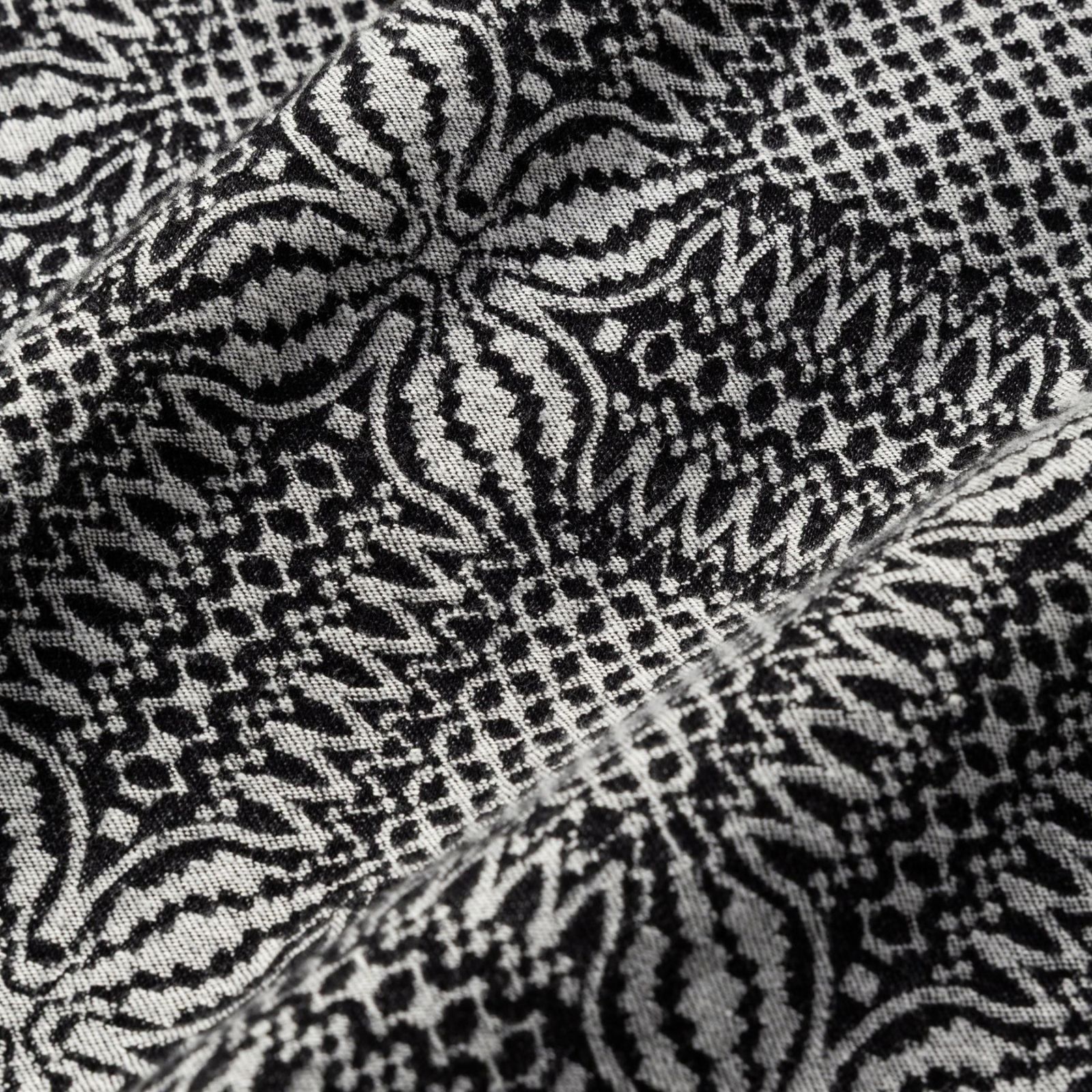 JACQUARD L/S SH (BLACK)｜ジャガード織り 長袖シャツ｜CL-26AWJQ004
