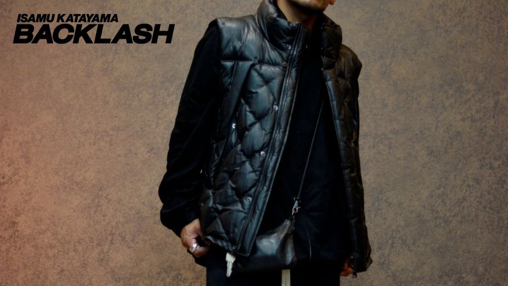 Isamukatayama Backlash 新型 カンガルーレザーダウンベスト Chord Online Store