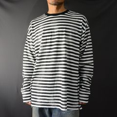 Hazy Border L/S T-SH （WPT） ロングスリーブ ボーダーT