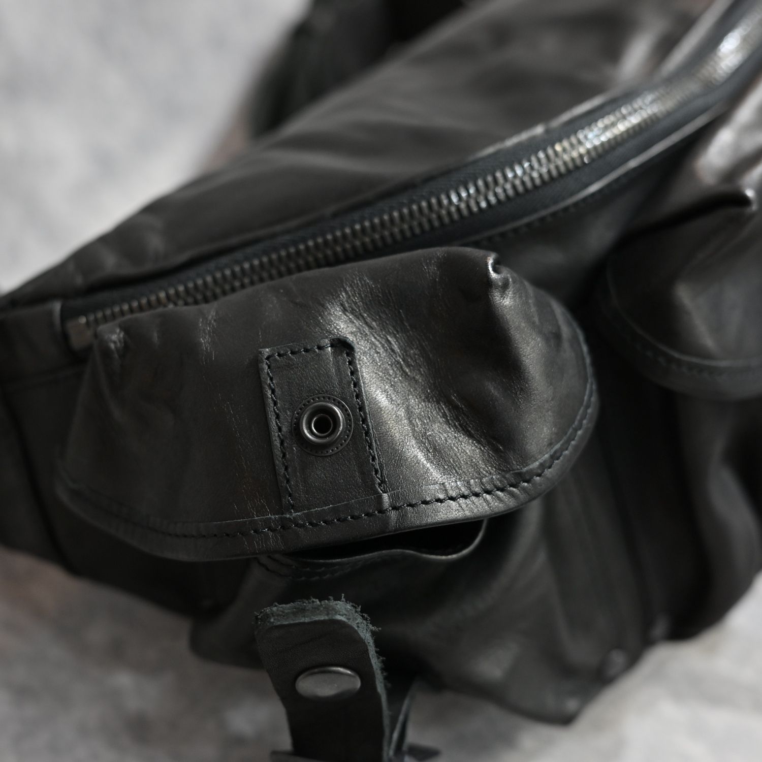 × ISAMU KATAYAMA BACKLASH 3pin Belt Body Bag （BLACK）｜ショルダーバッグ｜HW-I16-784