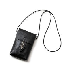 STUDS LEATHER MULT POUCH (BLACK)｜スタッズ レザー マルチポーチ｜CL-26SS005LE EX
