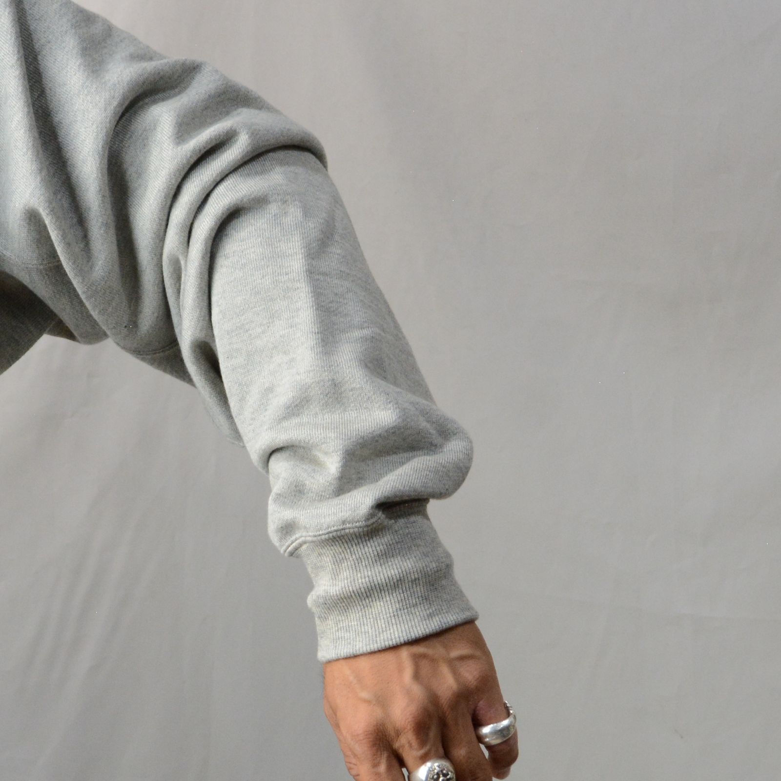 MINEDENIM - Basic Crewneck Sweat SH （GRY） / ベーシック