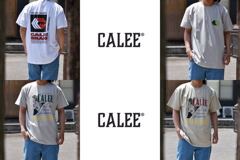 CALEE - キャリー | 22SS | Tシャツ | 発売開始♪