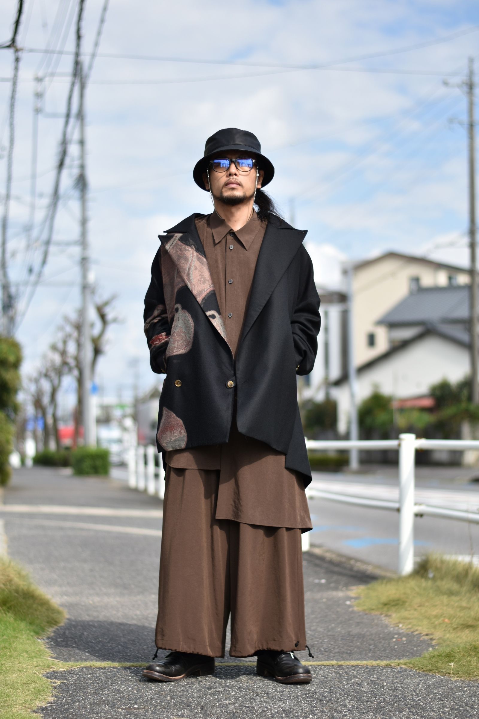 Licht Bestreben - ブレザーコート / LB21FW-JK01-JQ (BLACK×CANNA