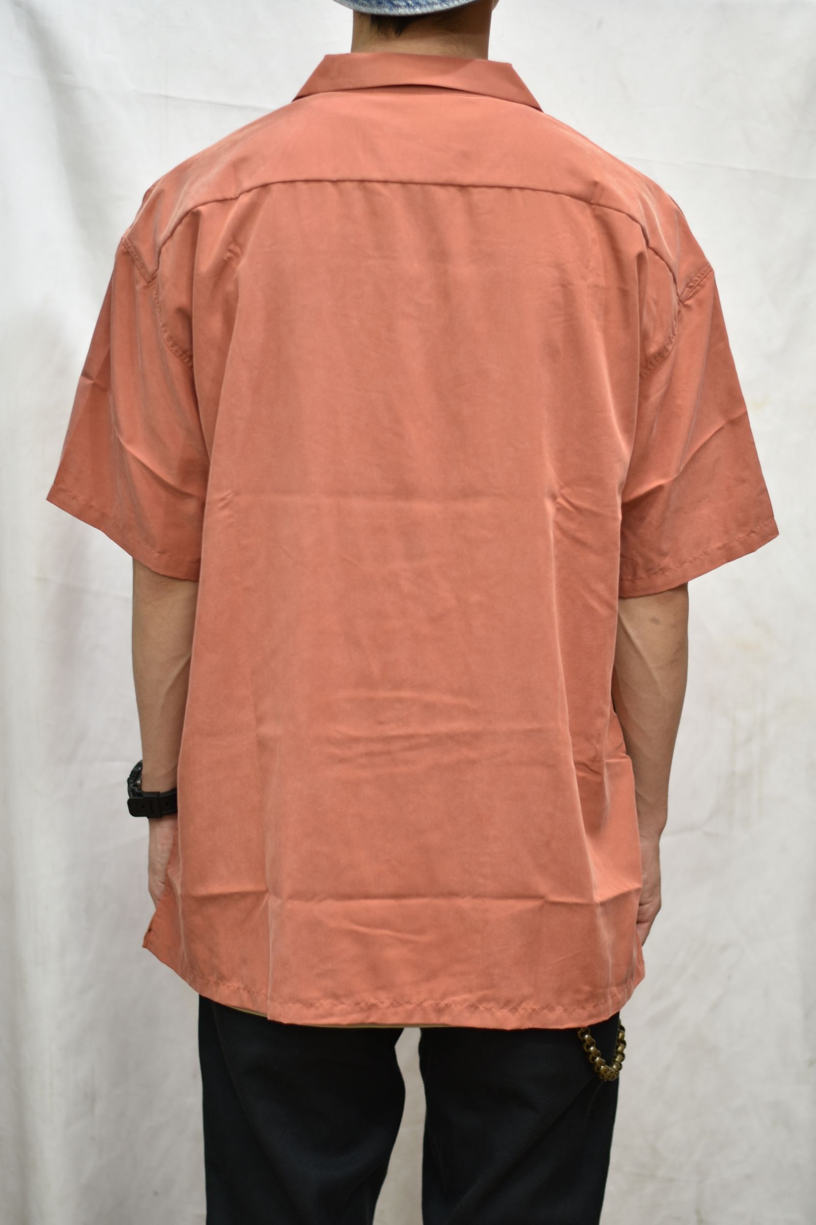 NO POCKET SMOOTH S/S SHIRT (VERMILION)