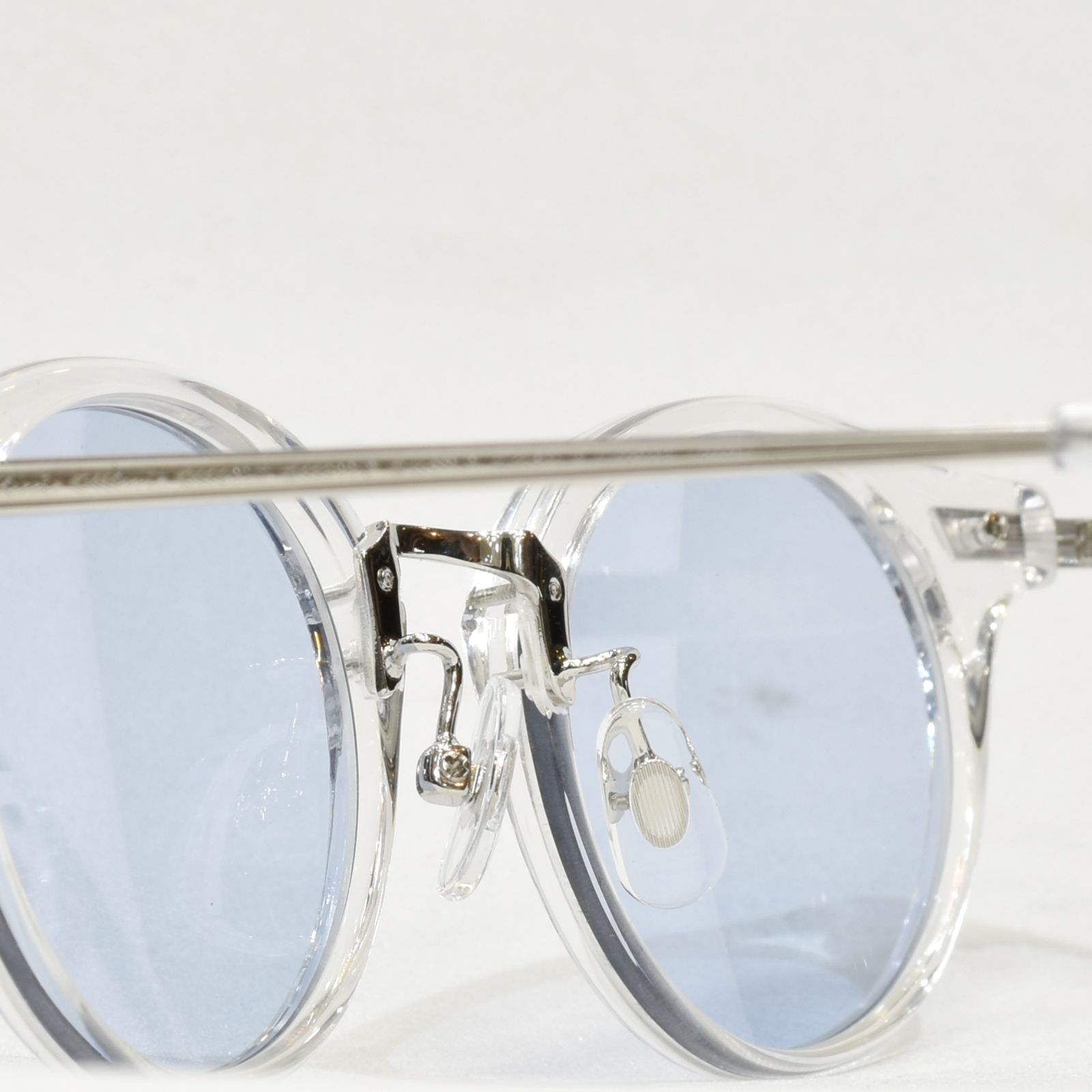 CALEE - C/M COMBI TYPE GLASSES (CLEAR/BLUE) / アーネルタイプ