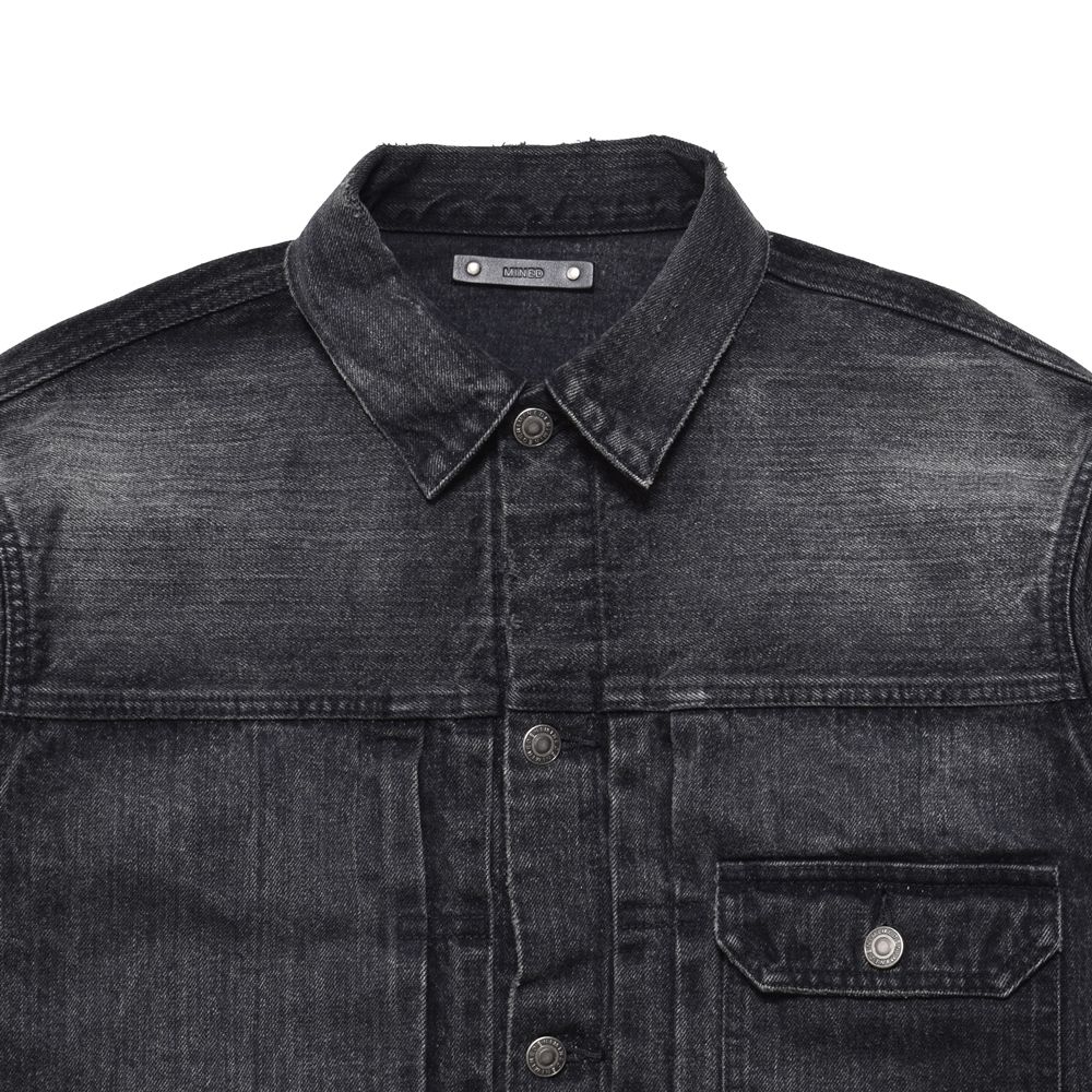 Denim Classic Trucker Jaket TYPE-1 （BKU / ブラック）｜デニムジャケット｜MDFBF09802