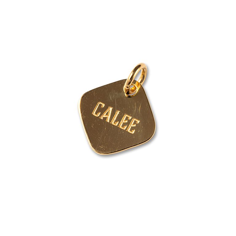 CALEE - CALEE LOGO PENDANT TOP TYPE B (GOLD) / ペンダントトップ | chord online