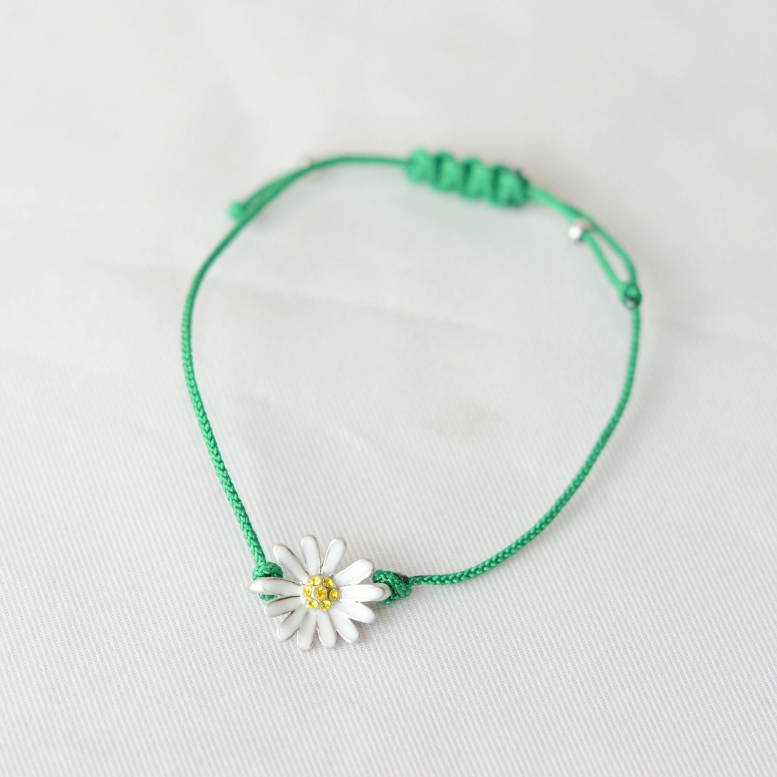 VINTAGE HOLLYWOOD - MAKE A WISH BRACELET DAISY (YELLOW) | chord