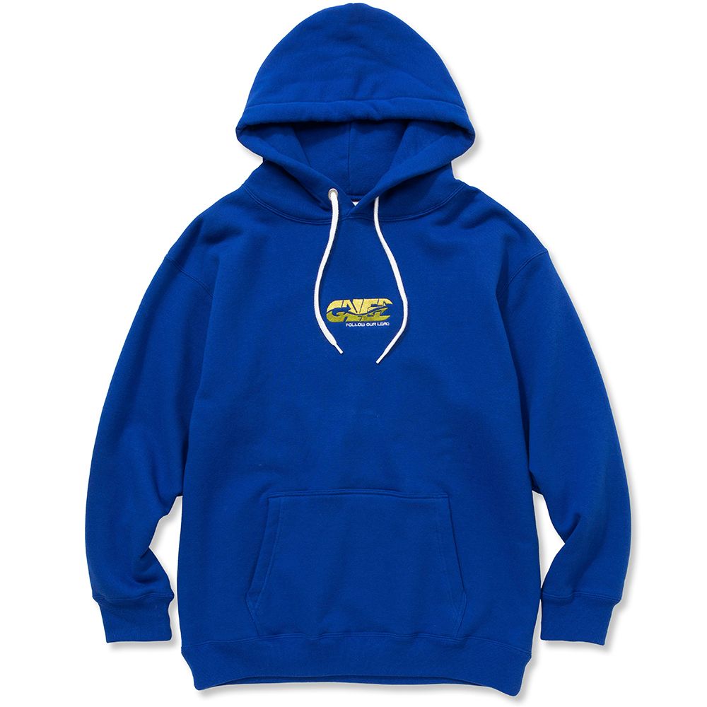 CALEE RC LOGO PULLOVER HOODIE (BLUE)