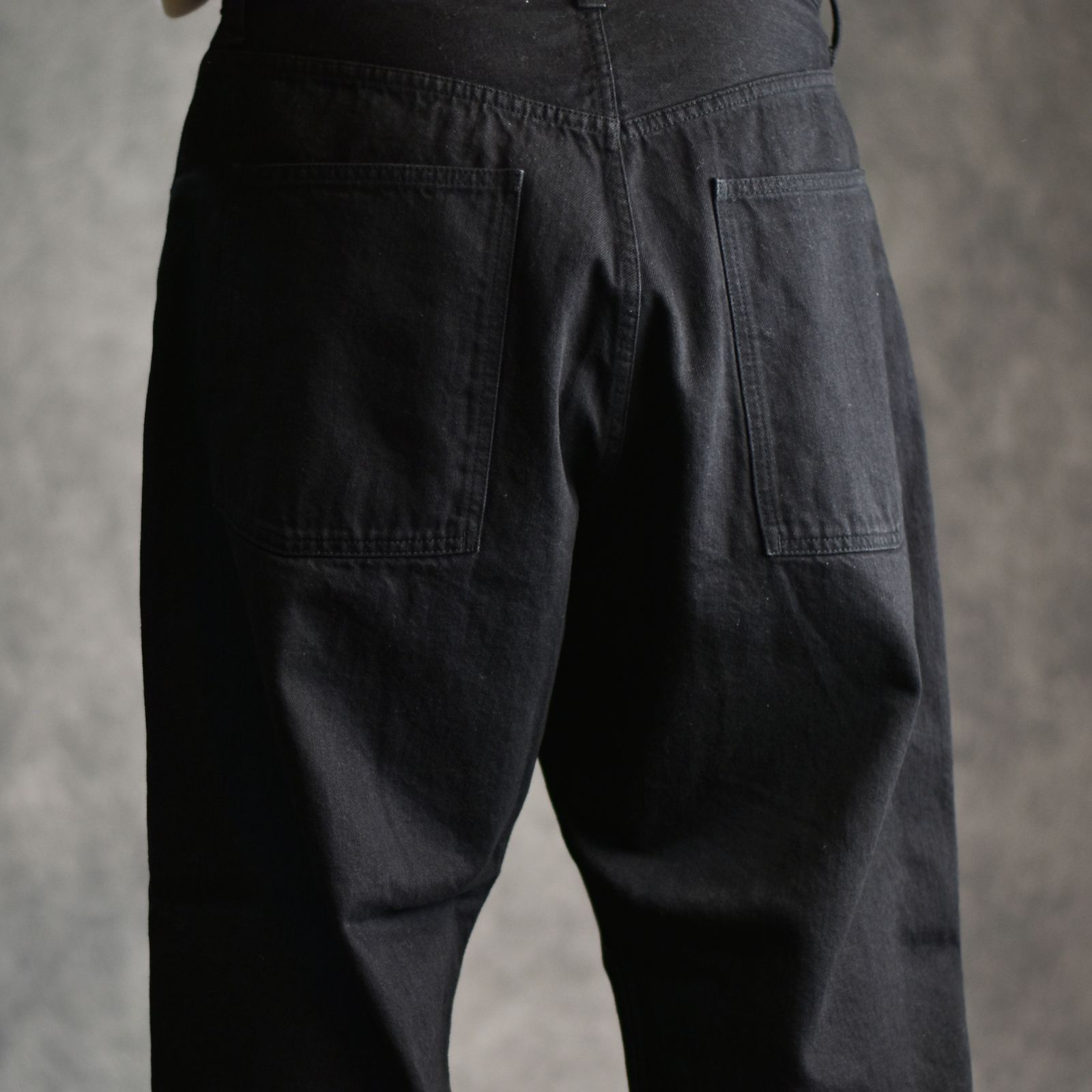 STEINBECK DENIM PANTS (BLACK) / デニムパンツ （ブラック） / PC-005-2863-10