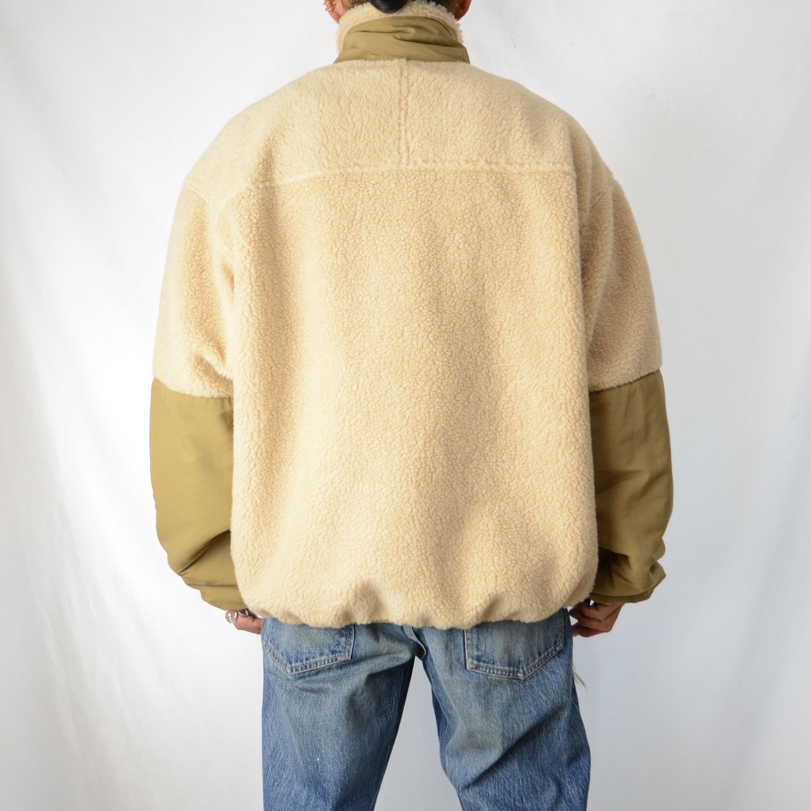 Military Boa Blouson （BEI） / ミリタリーボアブルゾン （ベージュ）