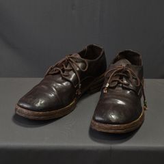HORSE LEATER DERBY 2# LINED #LEATHER SOLES （BROWN）