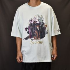 <Disney> SPANGLE DECORATED T-SHIRT 'VILLAINS (MINT) / ディズニーヴィランズ スパンコール Tシャツ