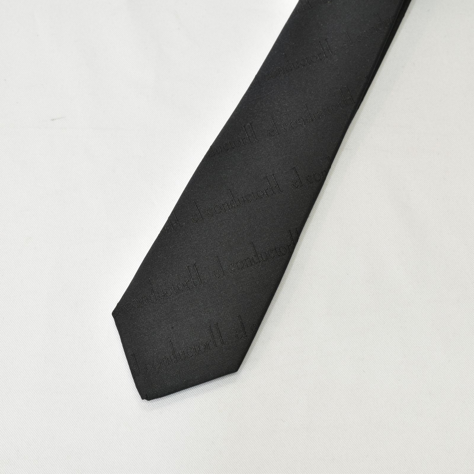 JACQUARD SILK TIE (BK) / ジャガード シルク ネクタイ