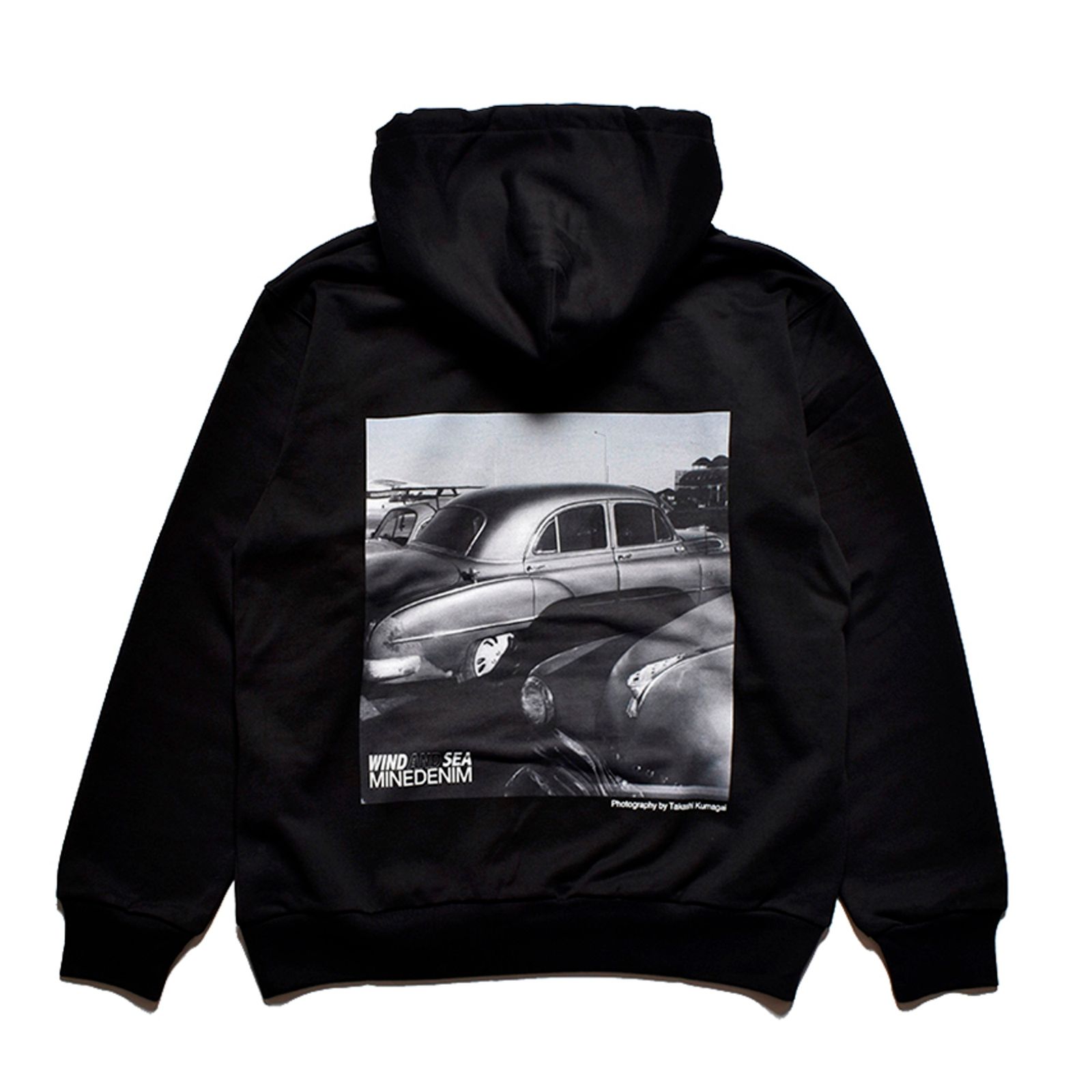 WIND AND SEA×MINEDENIM Photo Hoodie （BLK / ブラック）