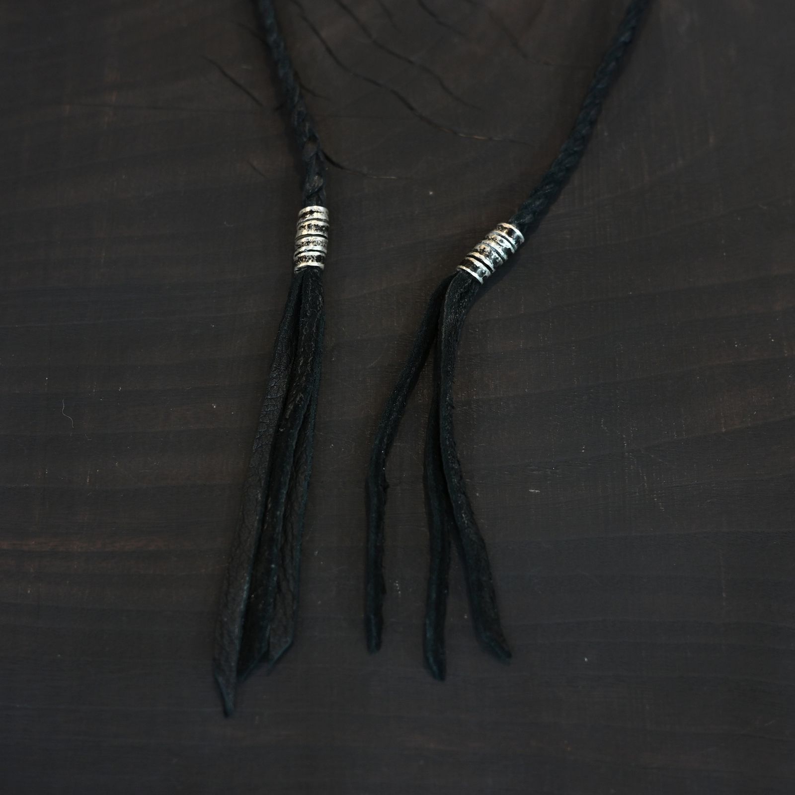 DEER LEATHER CORD 1｜ SILVERS 純銀