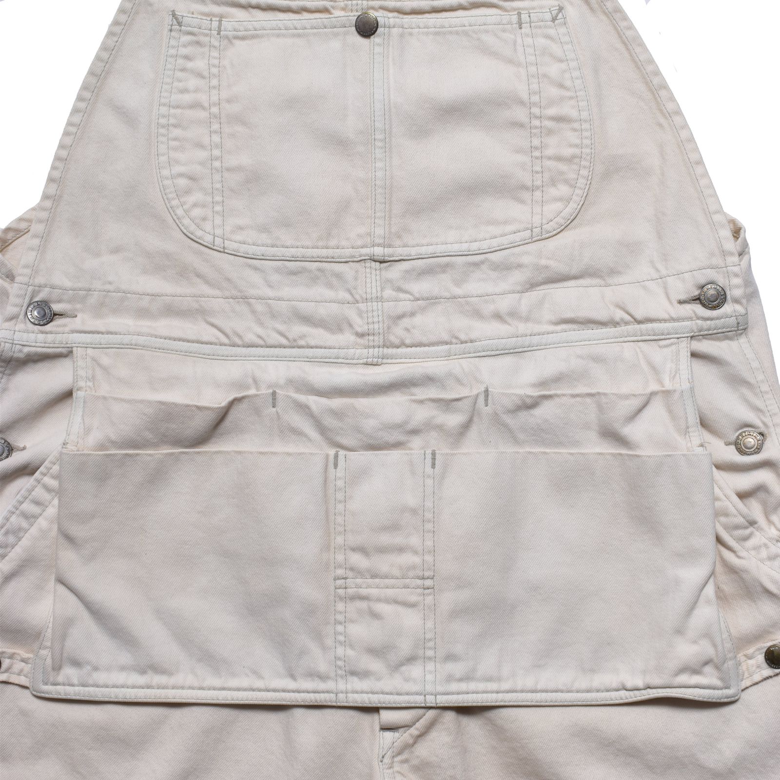 Denim Overall （WHS）｜デニム オーバーオール （オフホワイト）｜2603-7001