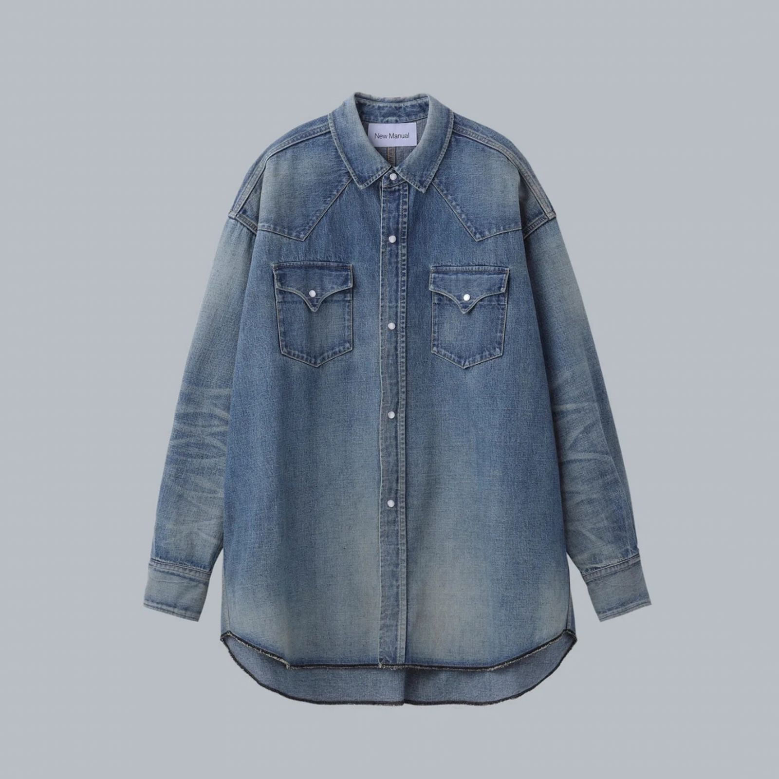 LV DENIM BIG WESTERN SHIRTS （USD） / USネイビー デニムトラウザー （インディゴ） 2026SS-PT4-YT