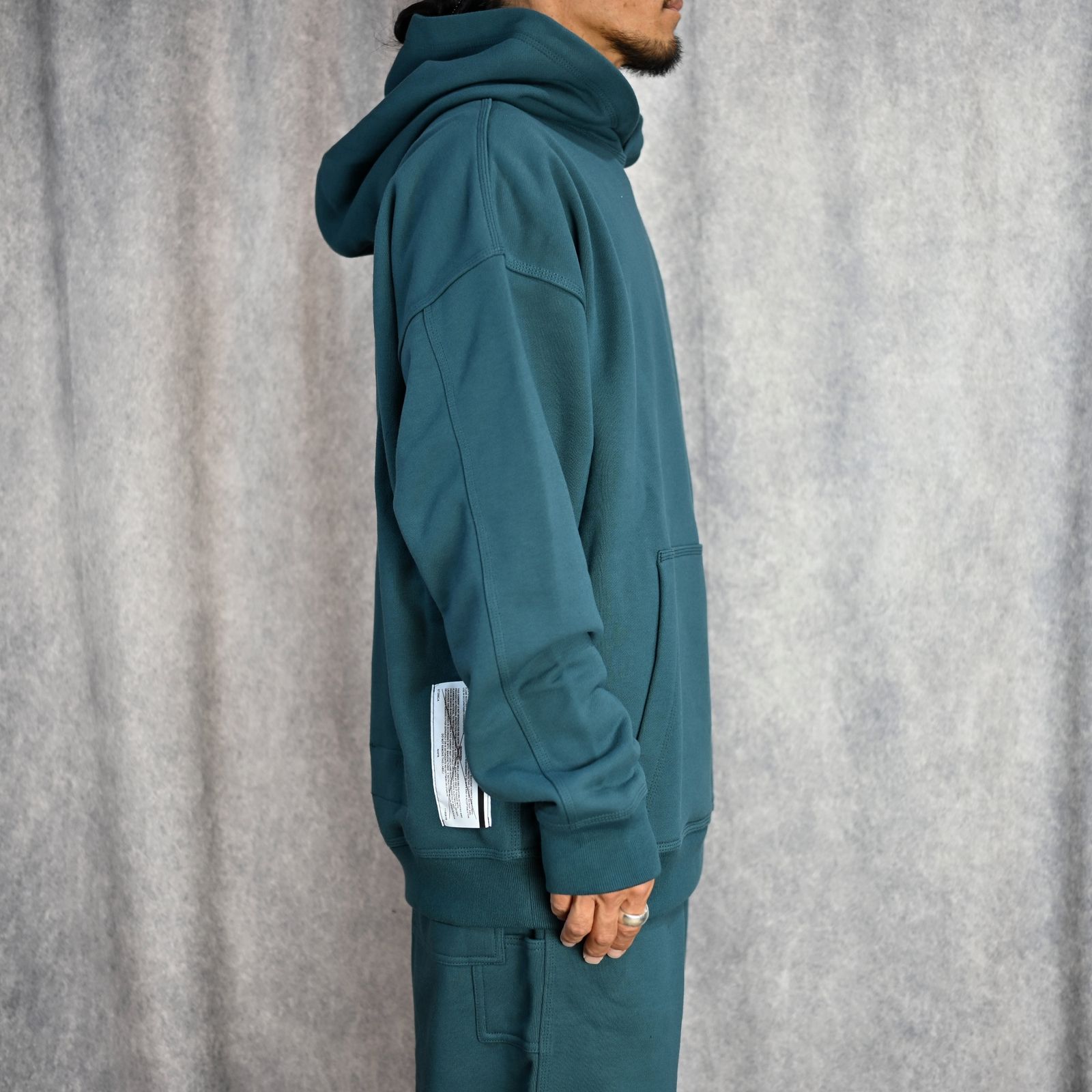 HOODIE SWEATSHIRT (GREEN) -  フーディー スウェット （グリーン） 1242-CS02-022