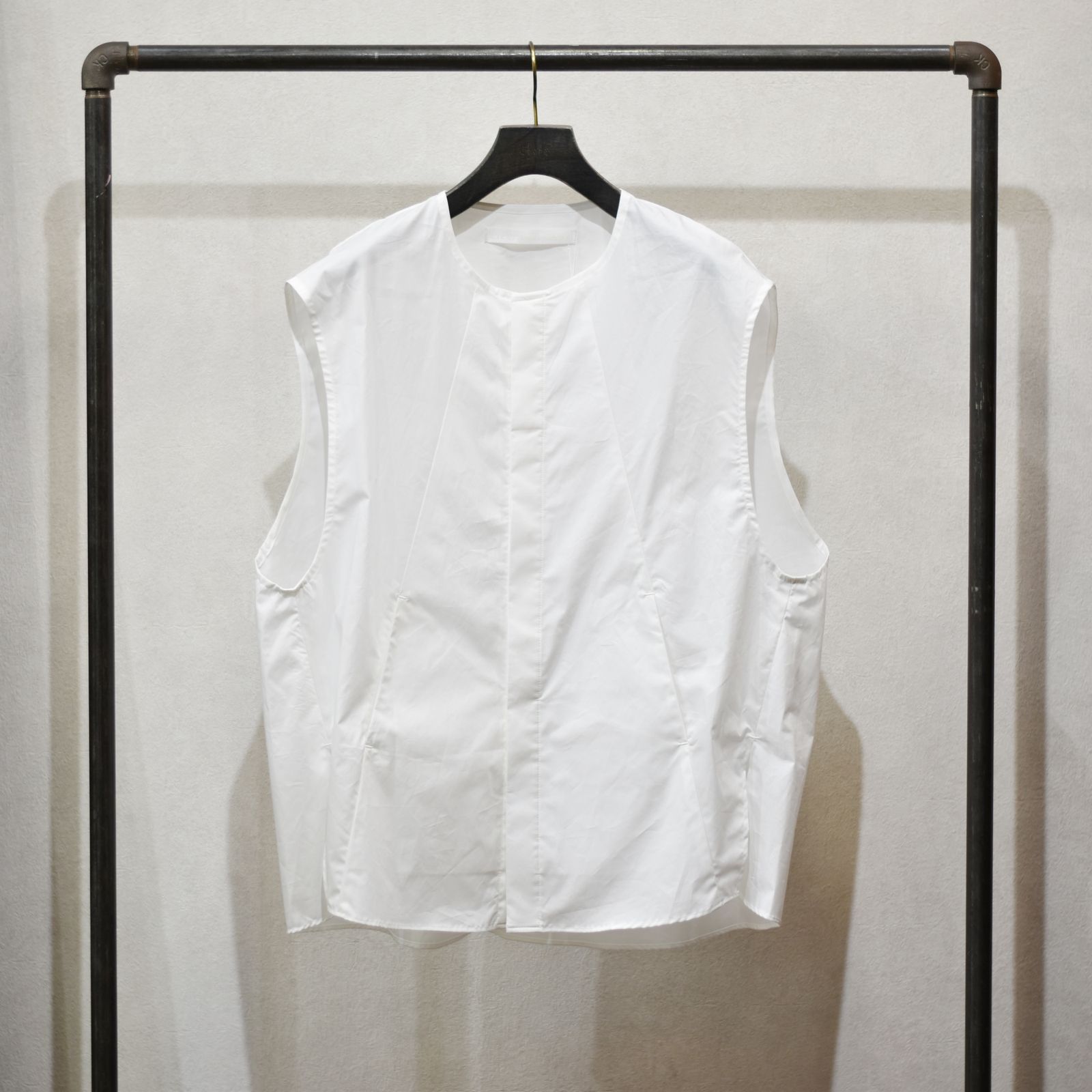 シャツベスト / LB23SS-ESSH01-BC (WHITE)