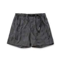 DOTAIR®︎ SNAKE PATTERN EASY SHORTS (CHARCOAL)｜スネーク総柄 イージーショーツ｜CL-26SS006ULT