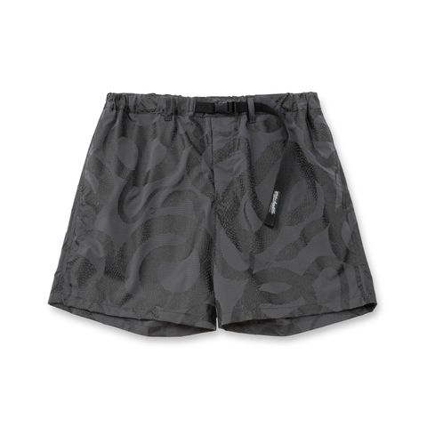 DOTAIR®︎ SNAKE PATTERN EASY SHORTS (CHARCOAL)｜スネーク総柄 イージーショーツ｜CL-26SS006ULT