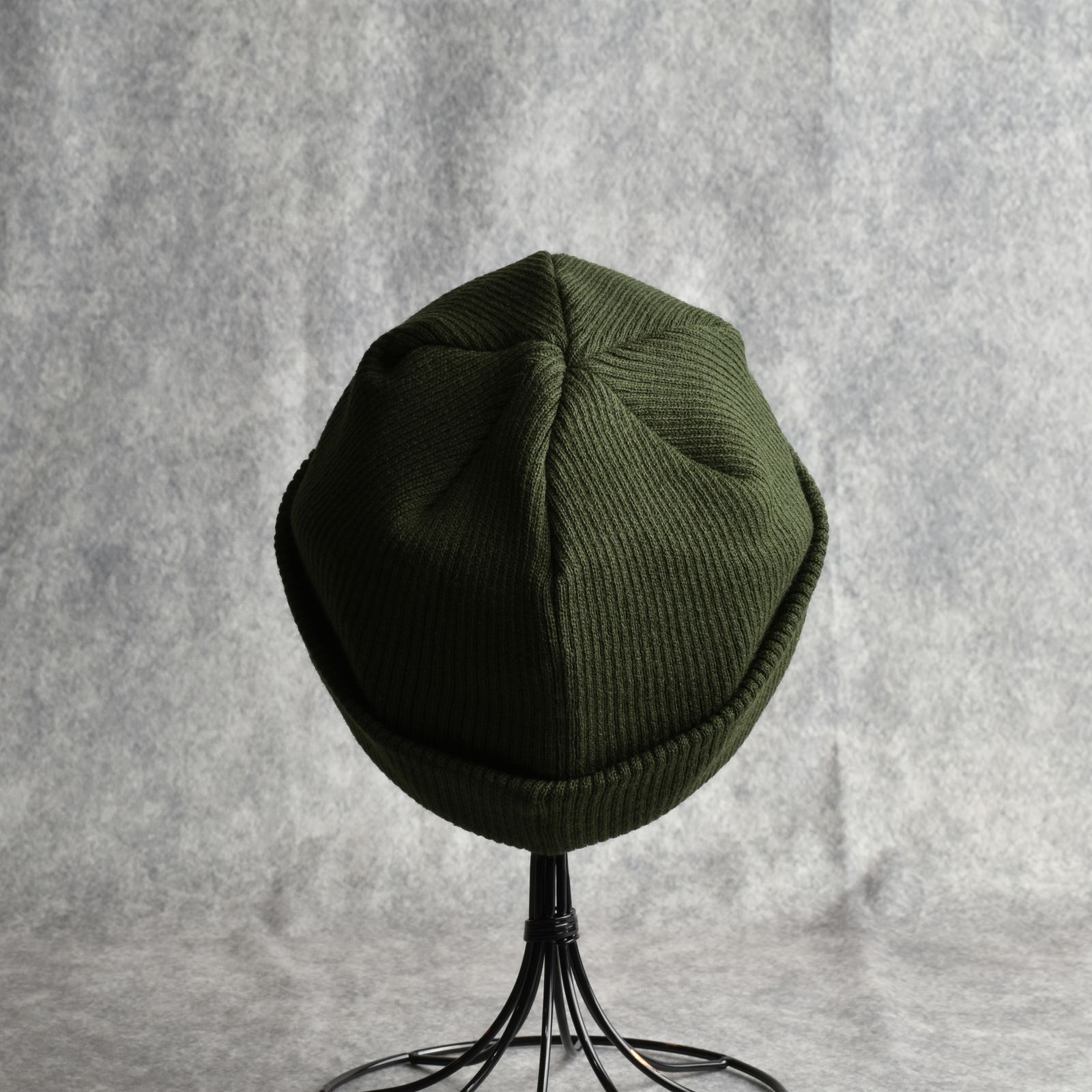 A/R KNIT CAP (OLIVE) / ニットキャップ