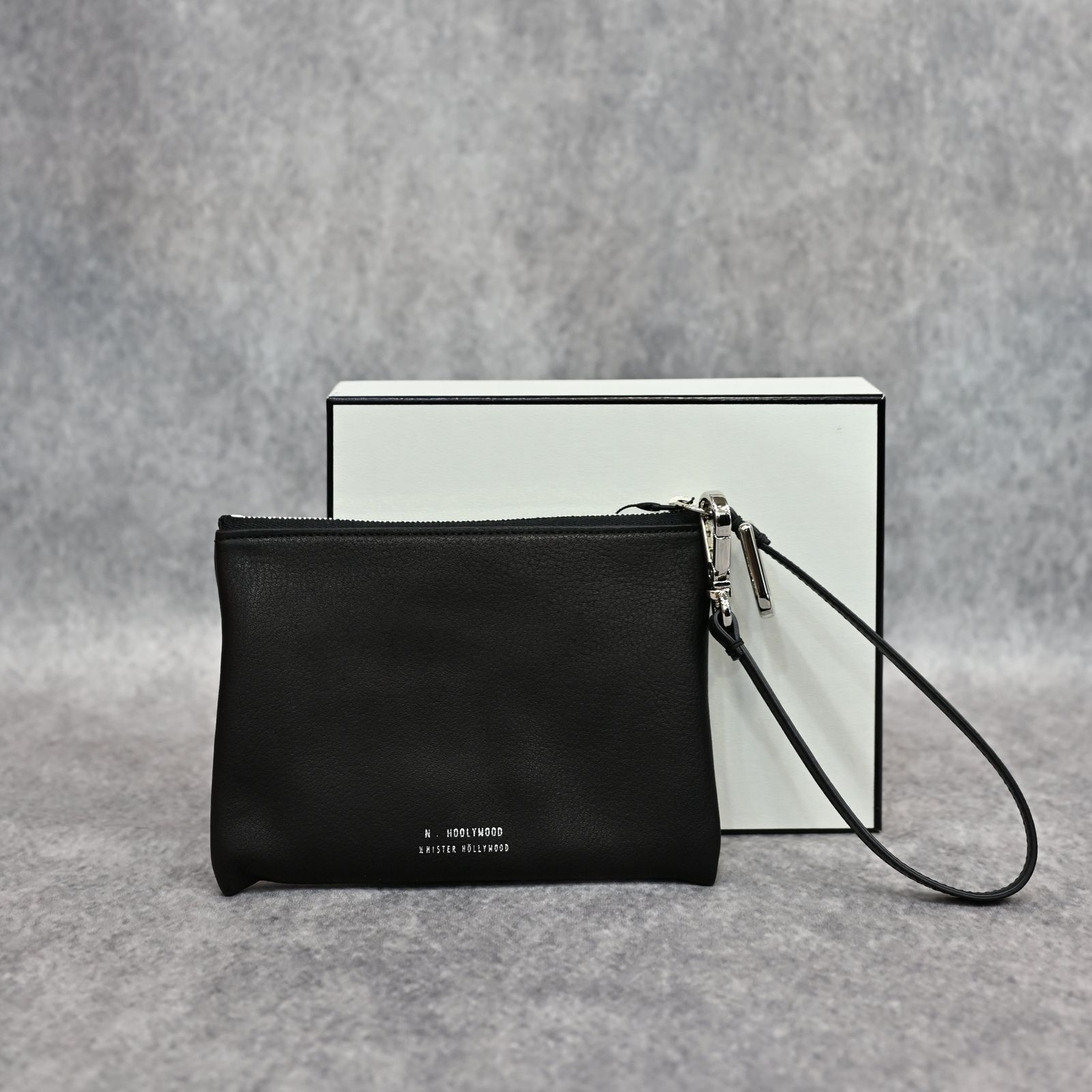 LEATHER POUCH （BLACK / ブラック）｜ポーチ｜2261-AC06