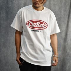 CUTRATE LOGO S/S TEE (WHITE) / プリントTシャツ