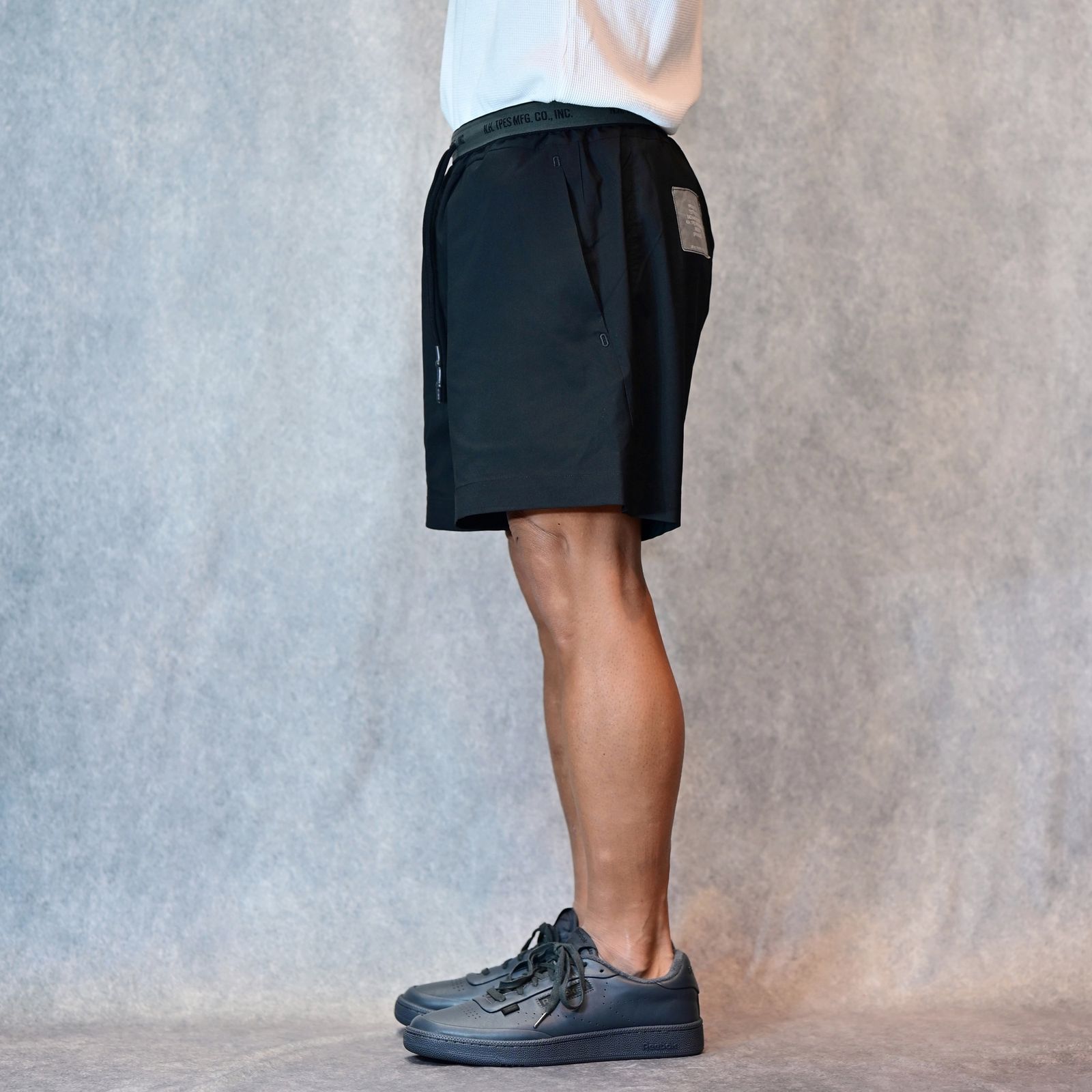 HALF PANTS （BLACK） / ハーフ ショーツ ショートパンツ （ブラック） 9251-CP52-001