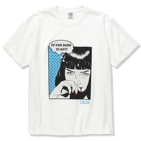 GIRL FRIEND T‐SHIRT (WHITE) / プリントTシャツ