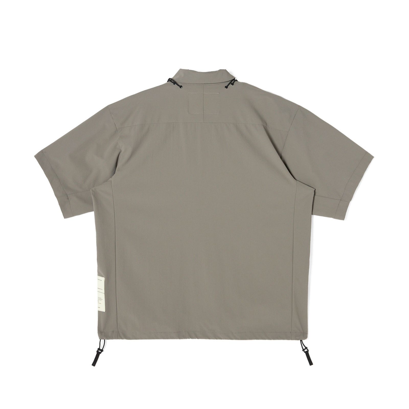 DRAWSTRING SHIRT （GRAY / グレー）｜半袖 シャツ｜9261-SH51-004